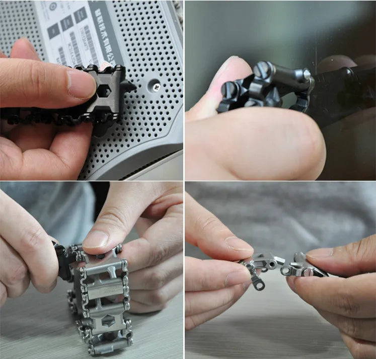 Leatherman Inspired Tread Multitool Bracelets