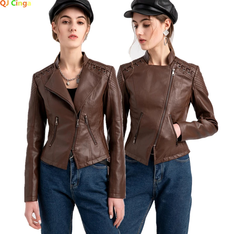 Mojo Biker Vegan Leather Jacket