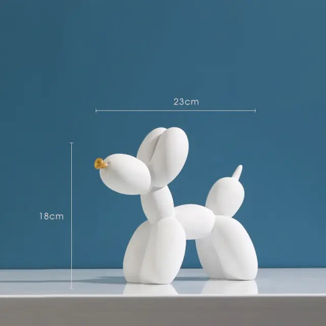Balloon Dog Resin Figurines