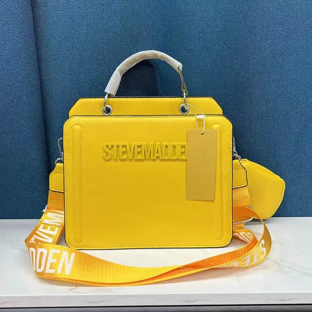 Steve Madden Evelyn Bags, Bucket Hat and Sunglasses Combo