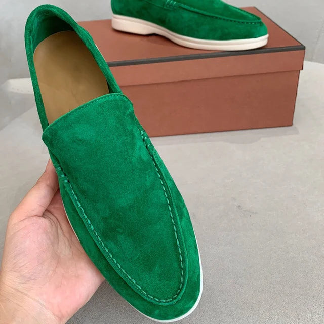 Fernando Vegan Suede Moccasins