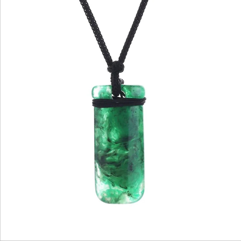 Aquaman Resin Greenstone Pendant