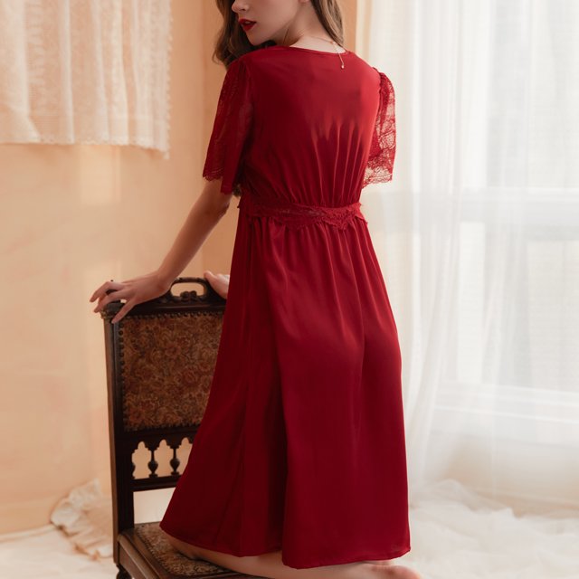 Satin Lace Nightgowns