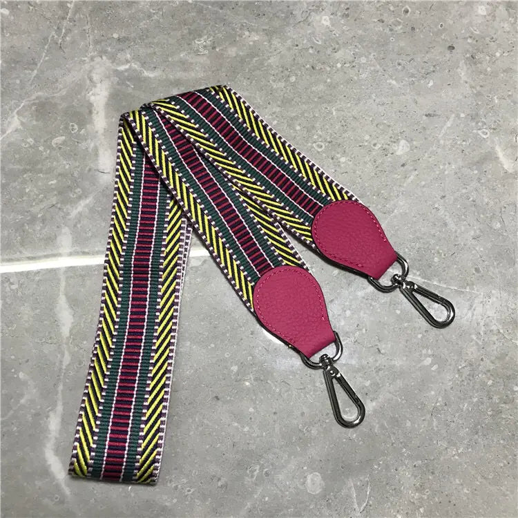 Fashionable Woven Wide Shoulder Straps for Bags