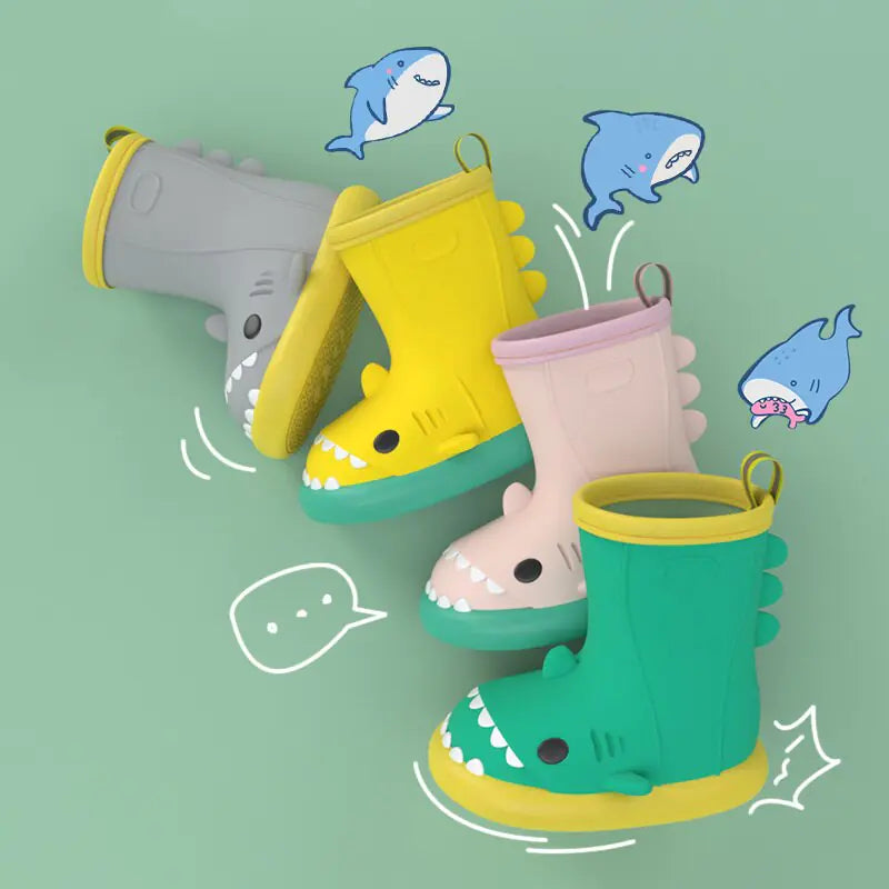 Comfysharks™ Kids Rain Gumboots