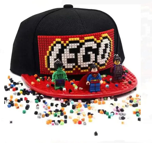 DIY Personalized LEGO Baseball Caps for Kids and Adults
