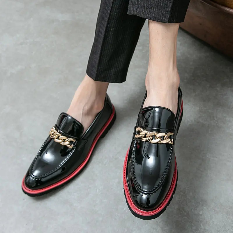 Italian Vegan Leather Designer Loafers