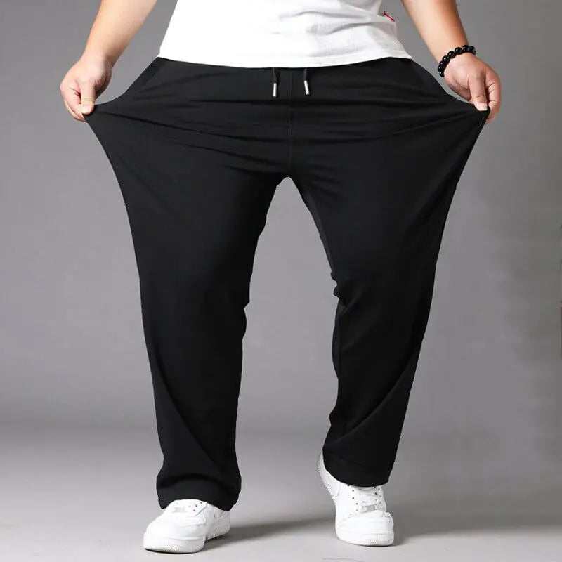 Oversized Black Casual Sweatpants