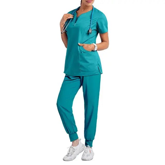 Infinity Double Pocket Short Sleeve Top Medical Scrubs
