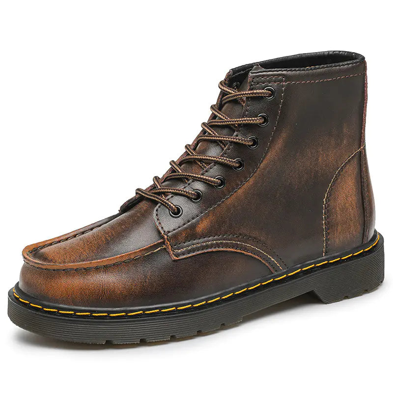 Randolph Cowhide Leather High-Top Boots
