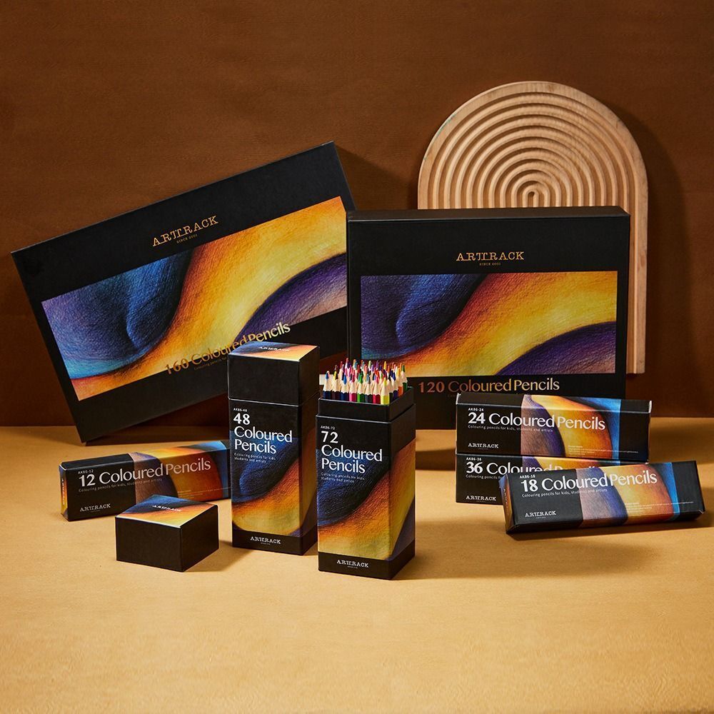 Professional ArtTrack Premium Oil Based Color Pencils