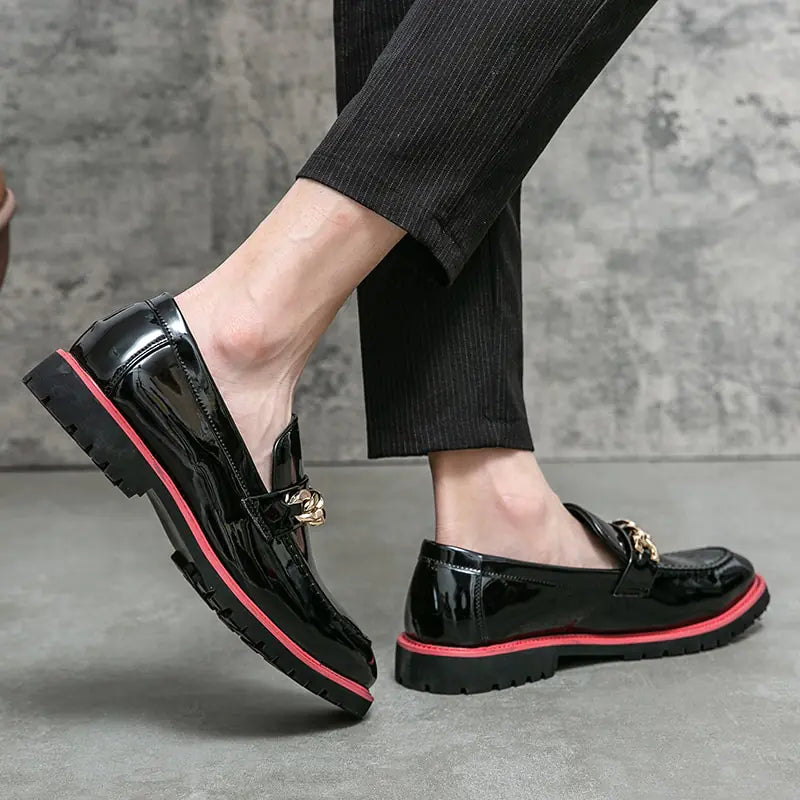 Italian Vegan Leather Designer Loafers