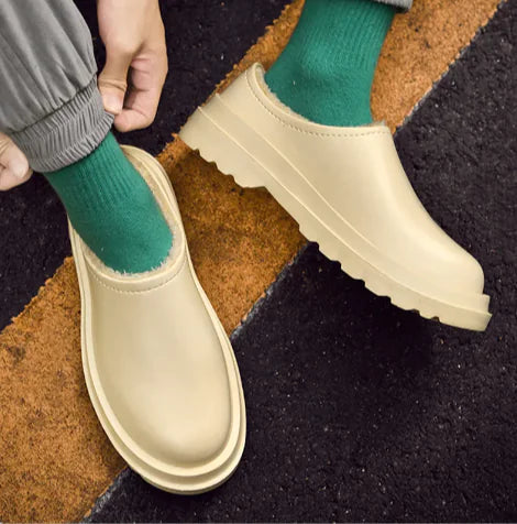 Waterproof Plush Indoor EVA Slippers