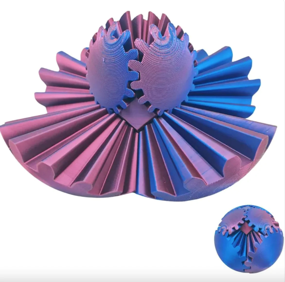 Innovative 3D Rotating Gear Fidget Balls