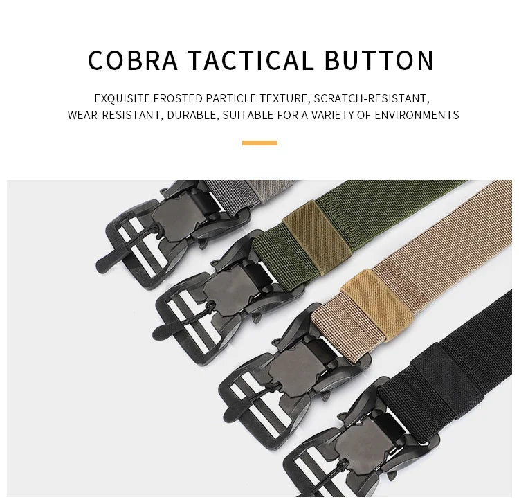 Tactical Quick Release Military Belts