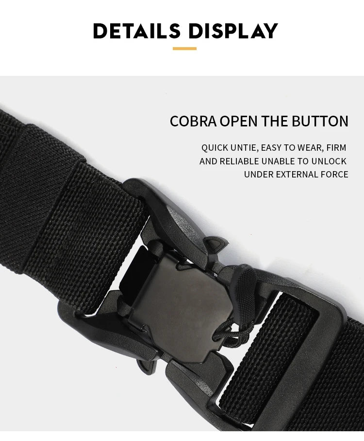 Tactical Quick Release Military Belts