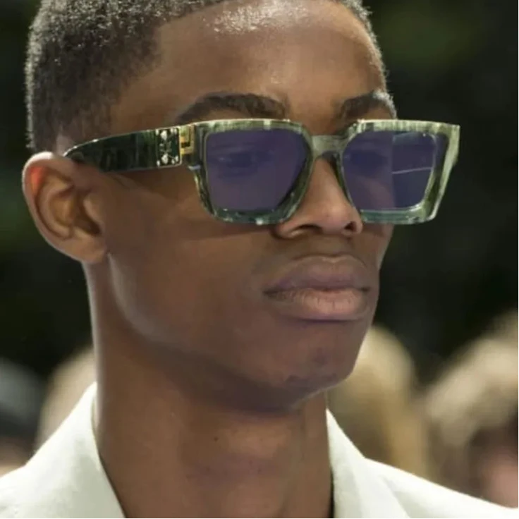 HOOBAN Millionaires Designer Square Sunglasses