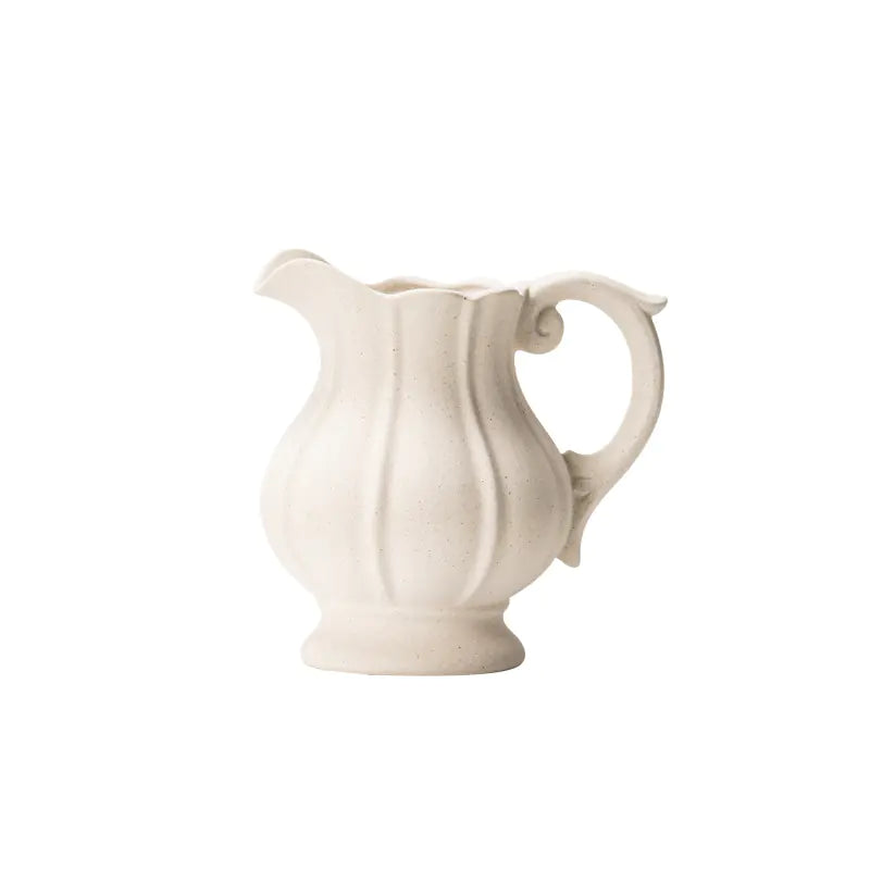 MODISSON Elegant Ceramic Pitcher Vase