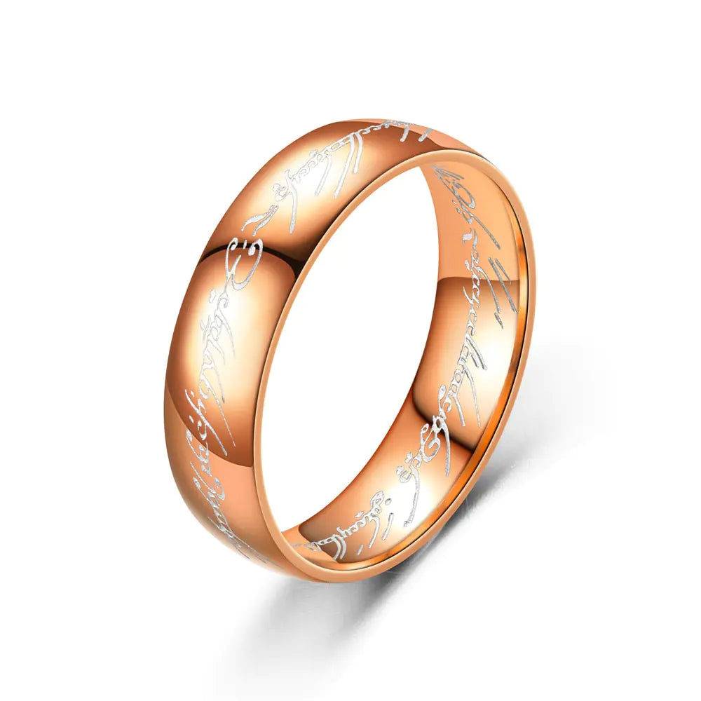 Lord of the Rings Magic High-End Titanium Steel Rings