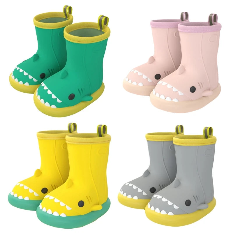 Comfysharks™ Kids Rain Gumboots