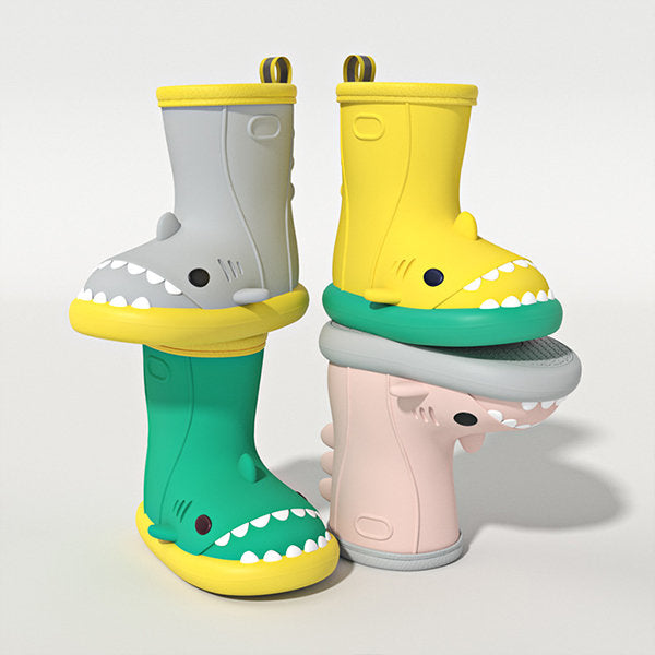 Comfysharks™ Kids Rain Gumboots