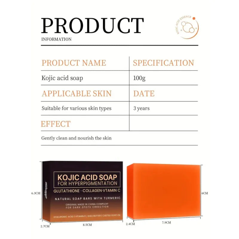 Brightening Turmeric Kojic Acid Soap