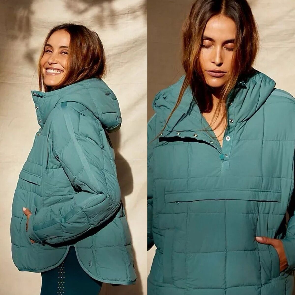 Dames Pure Comfort Quilted Pullover Puffer