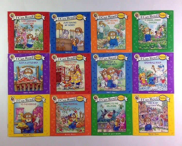 I Can Read Phonics Learning Books