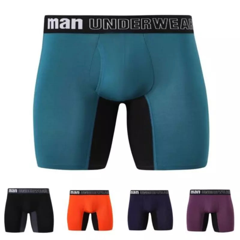 Man Underwear Long Boxers