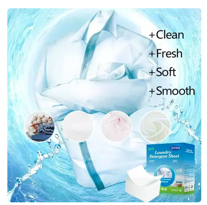 APPTRIN Eco Laundry Detergent Sheets