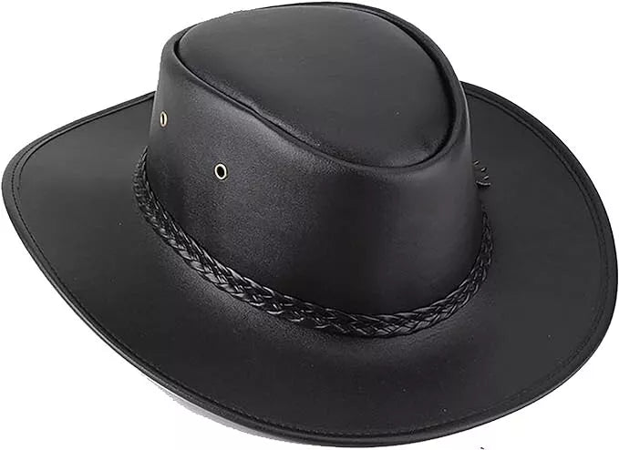 Azonee Cowboy Leather Hats