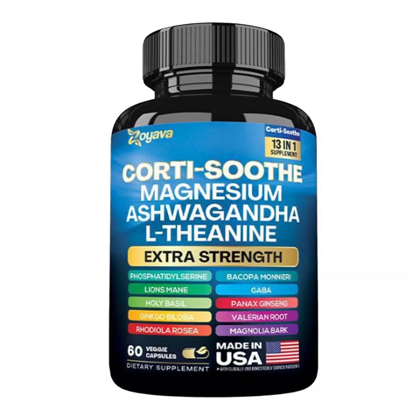 Zoyava Soothe and Smooth Magnesium and Myo-Inositol Capsules