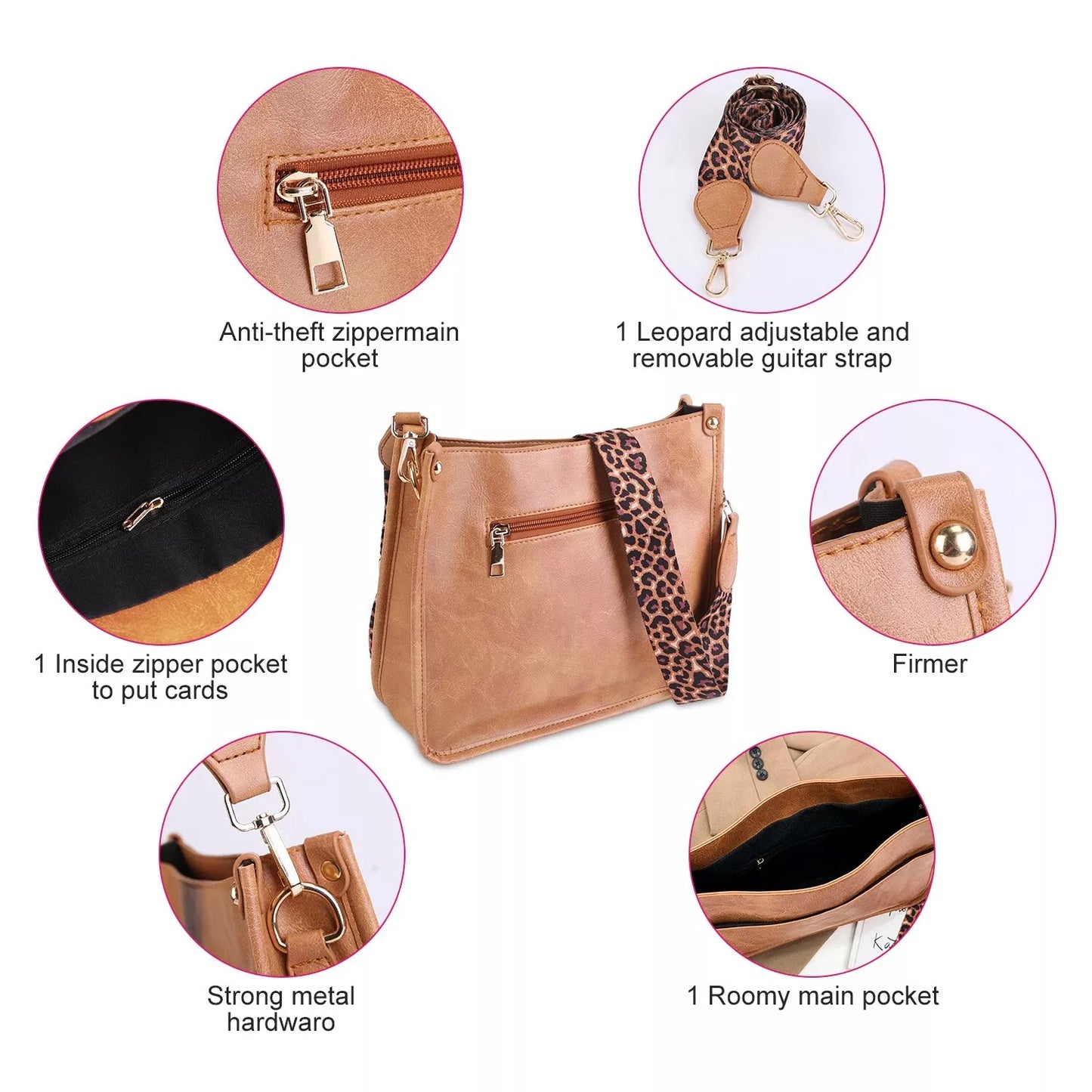 Nicole & Doris Crossbody Bags