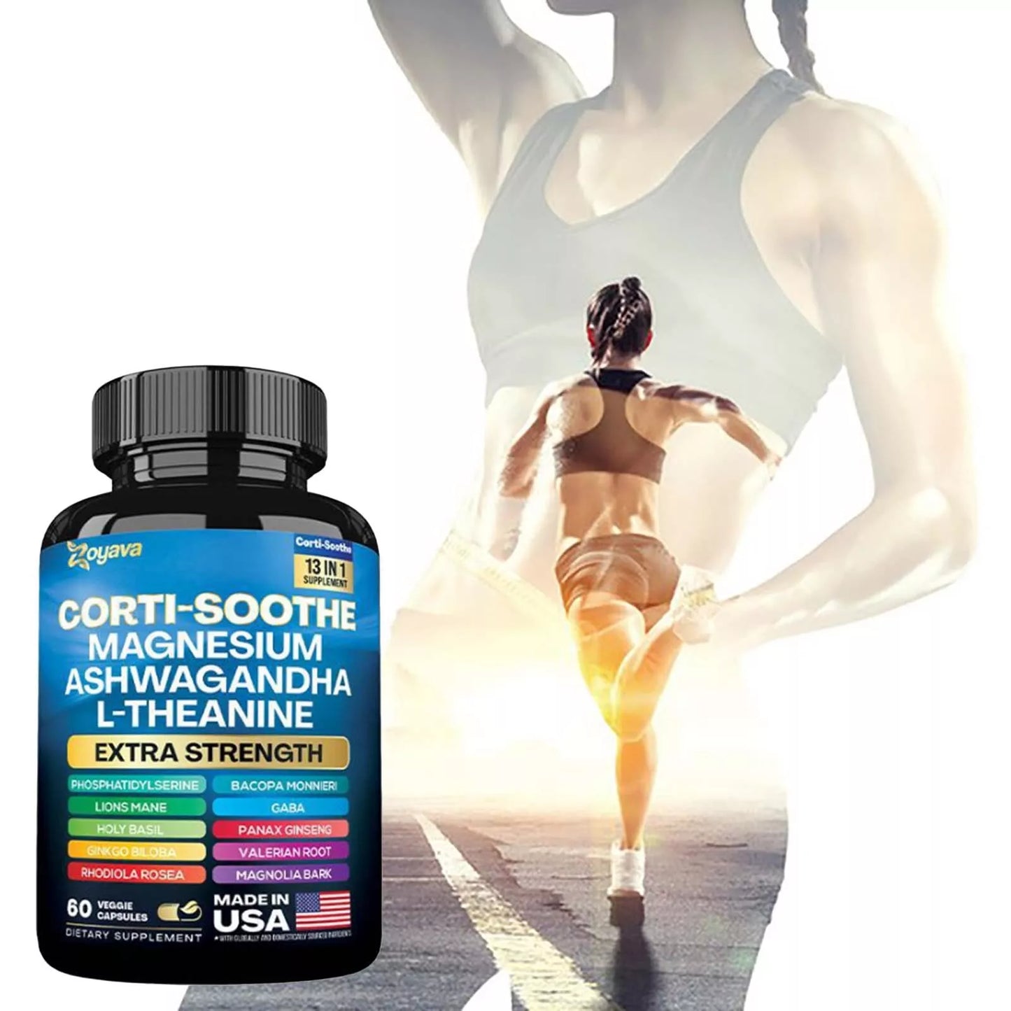Zoyava Soothe and Smooth Magnesium and Myo-Inositol Capsules