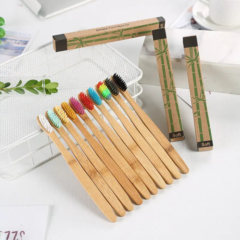 Bamboo Eco-Friendly Toothbrushes