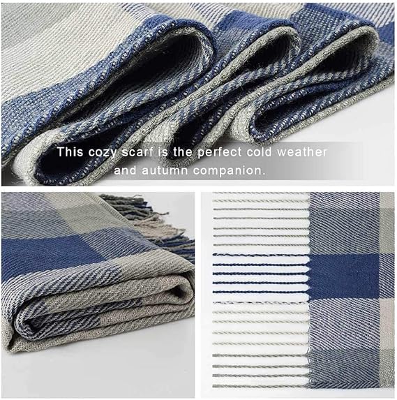 Luxurious Tartan Cashmere Scarves