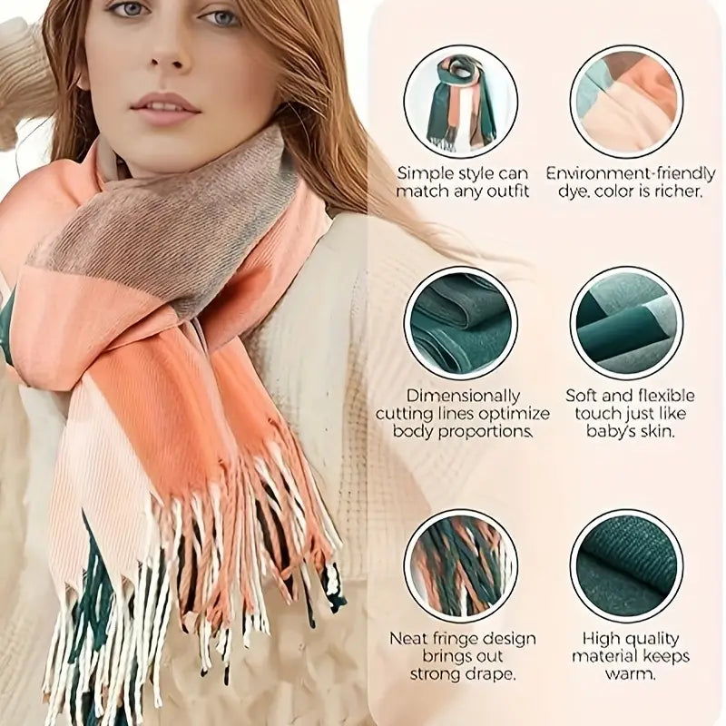 Luxurious Tartan Cashmere Scarves