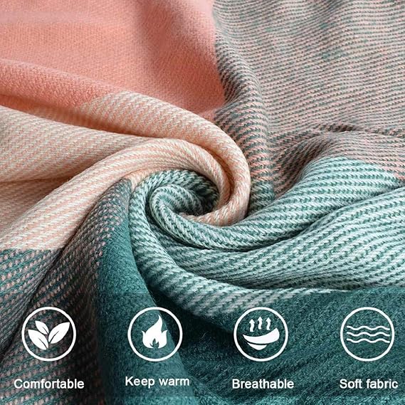 Luxurious Tartan Cashmere Scarves