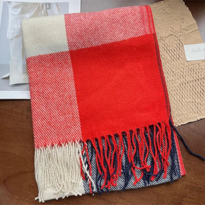 Luxurious Tartan Cashmere Scarves