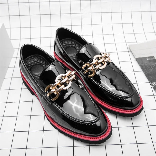 Italian Vegan Leather Designer Loafers