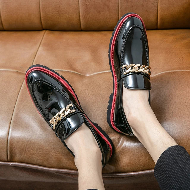 Italian Vegan Leather Designer Loafers