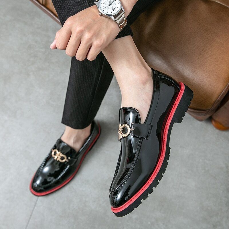 Italian Vegan Leather Designer Loafers