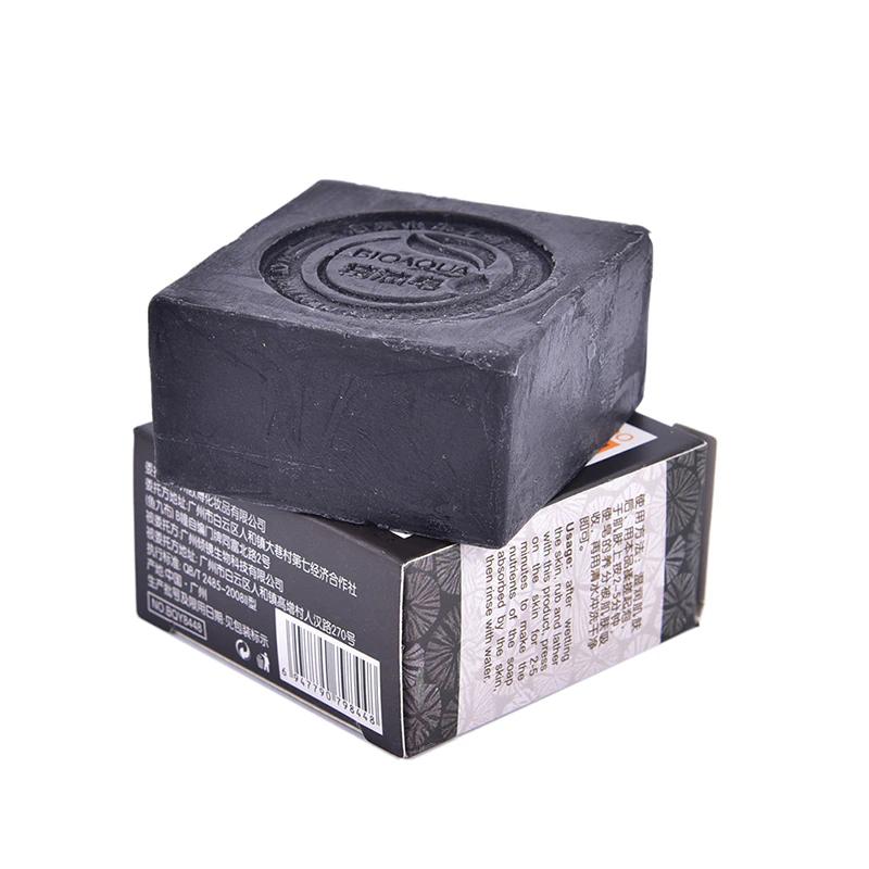 Handmade Organic Black Bamboo Charcoal Soap