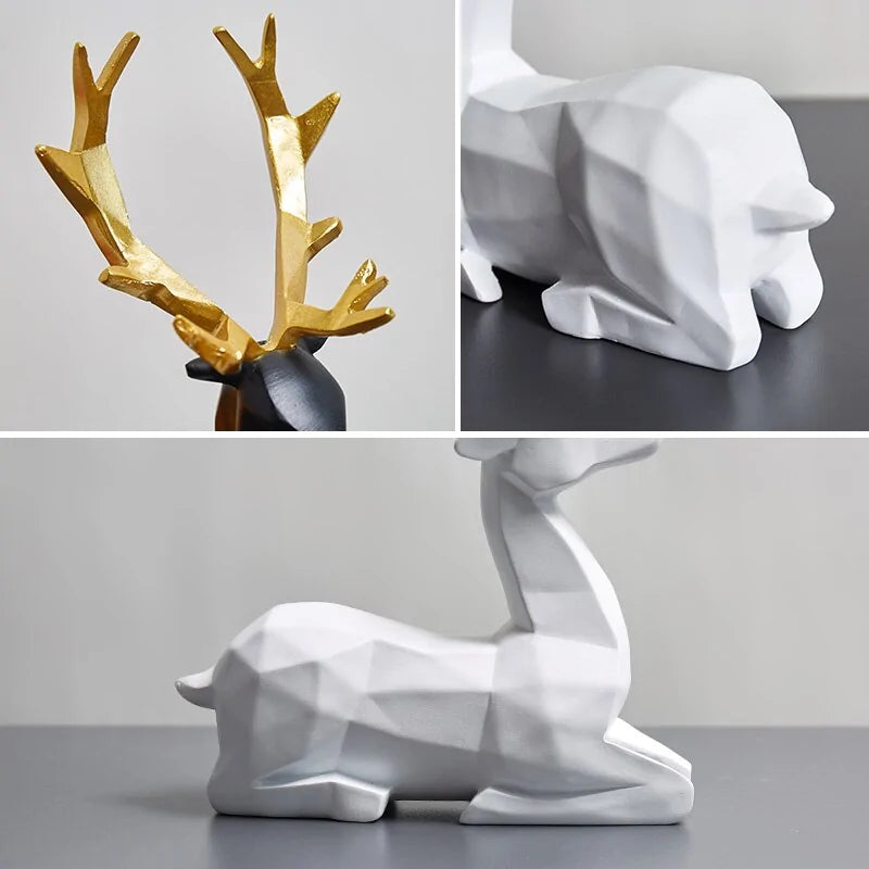Romantic Deer Figurines