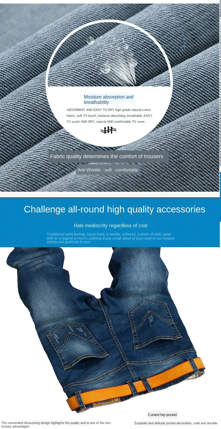 Stretch Denim Jeans