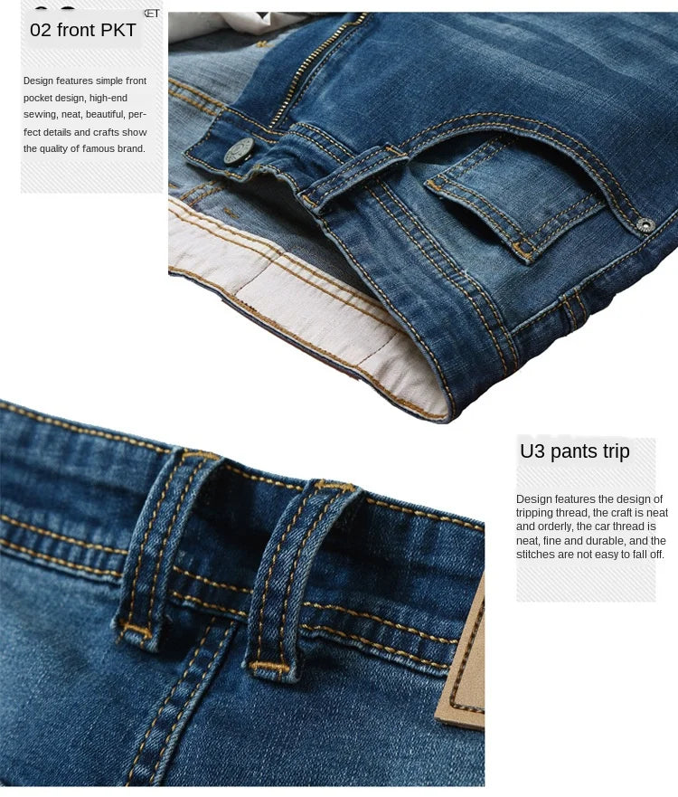 Stretch Denim Jeans