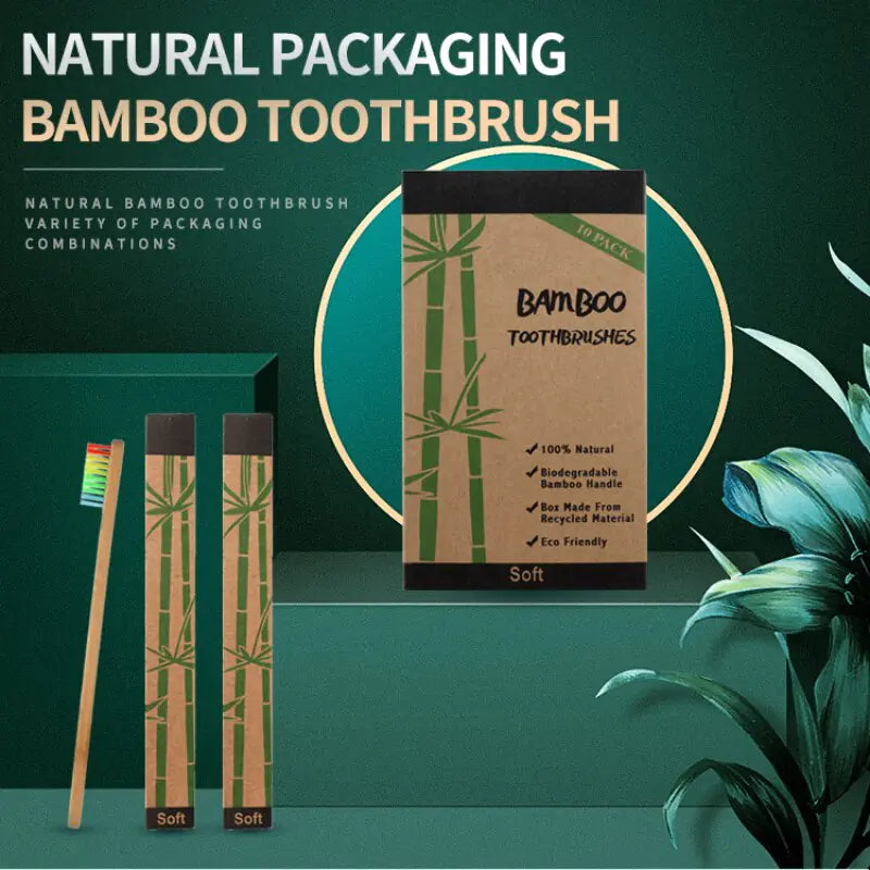 Bamboo Eco-Friendly Toothbrushes