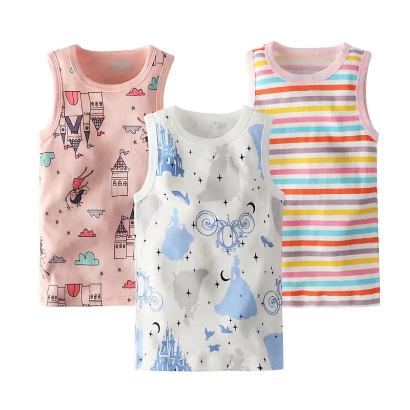 100% Combed Cotton Singlets