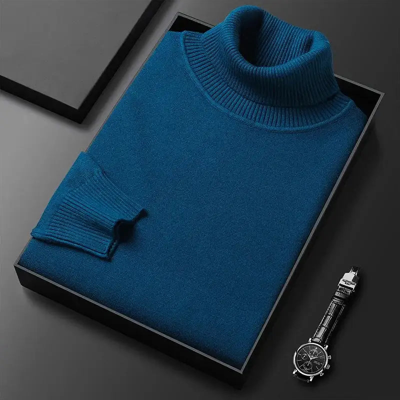 Giovanni Cashmere Turtleneck Sweater