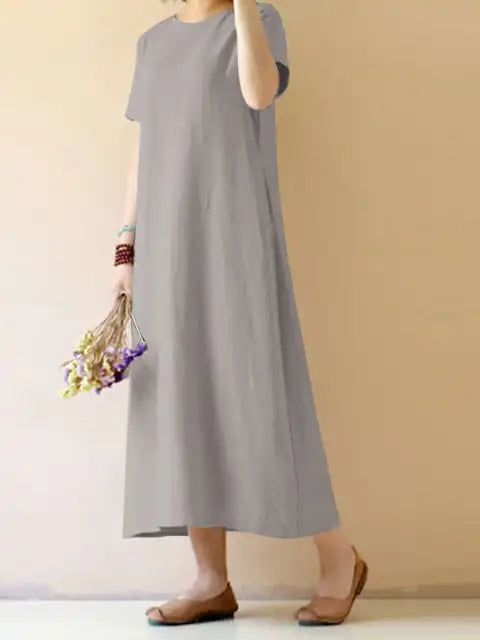 Emery Rose Cotton Maxi Dress